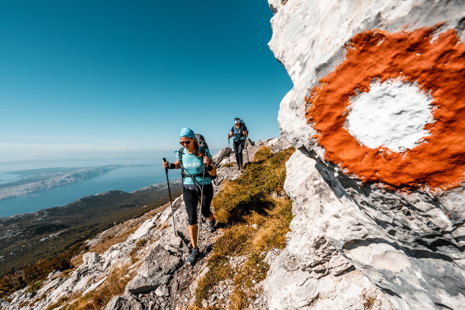 Pohorie Velebit.