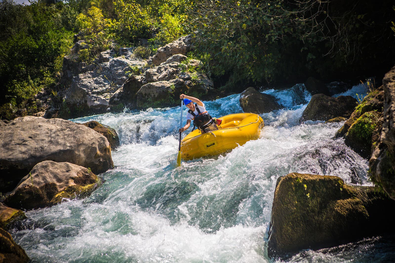 Rafting - rieka Cetina.