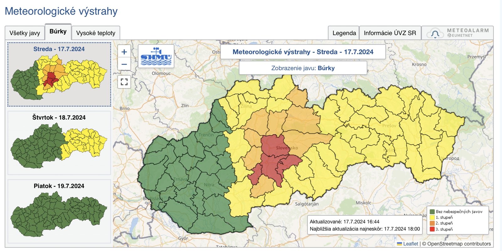 AKTUÁLNE Zvolen zasiahla silná