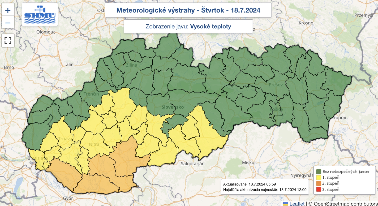 Horúčave sa nevyhneme! S