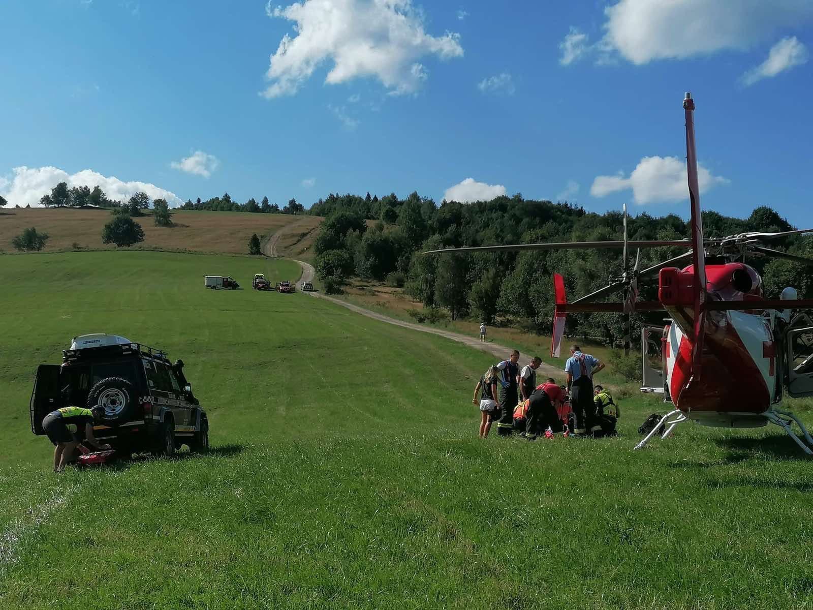 FOTO Zrážka dvoch motocyklistov