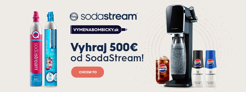 Vyhrajte so SodaStreamom 500