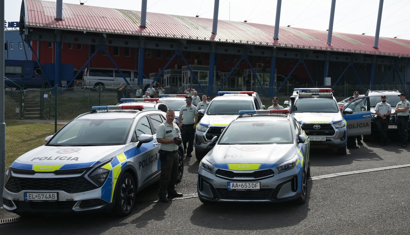 Polícia na hranici s