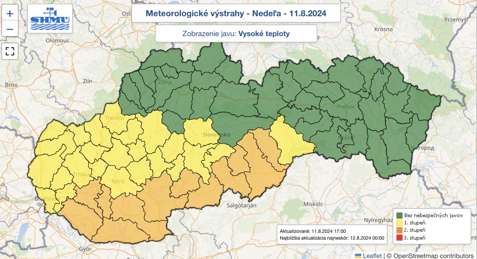 Pekelné teplo prichádza, pripravte