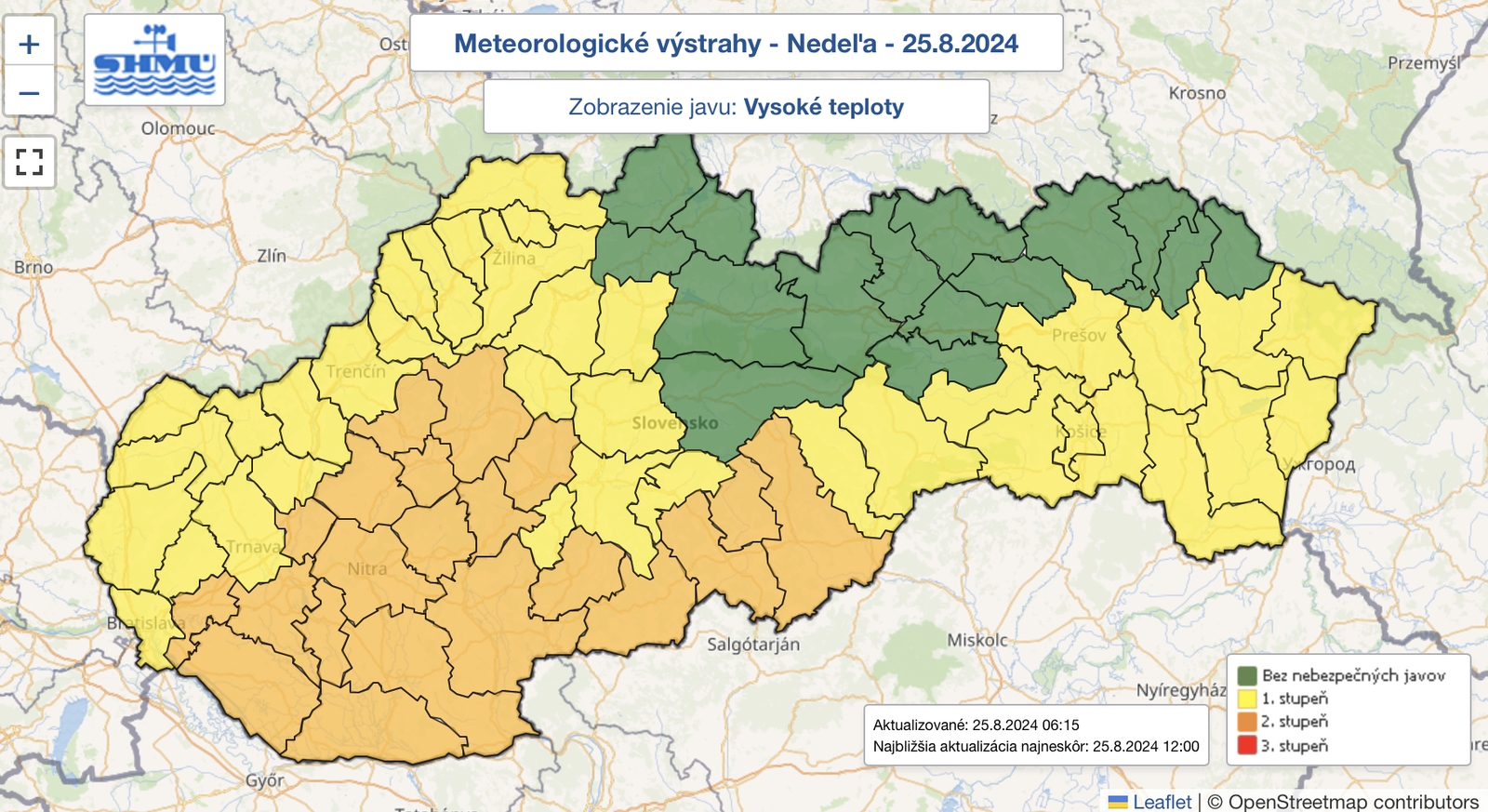 Dnes bude ešte horúcejšie!