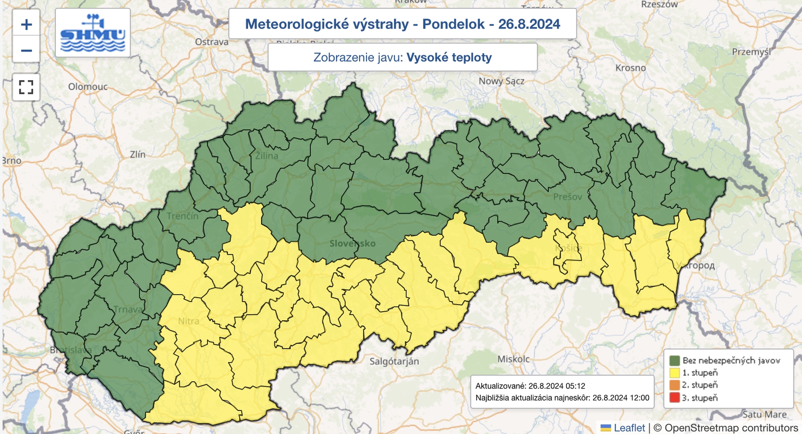 Meteorológovia varujú: V týchto