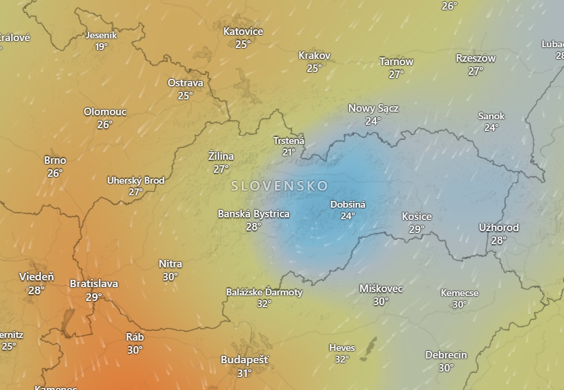 Ponad Európu prechádza TOXICKÝ