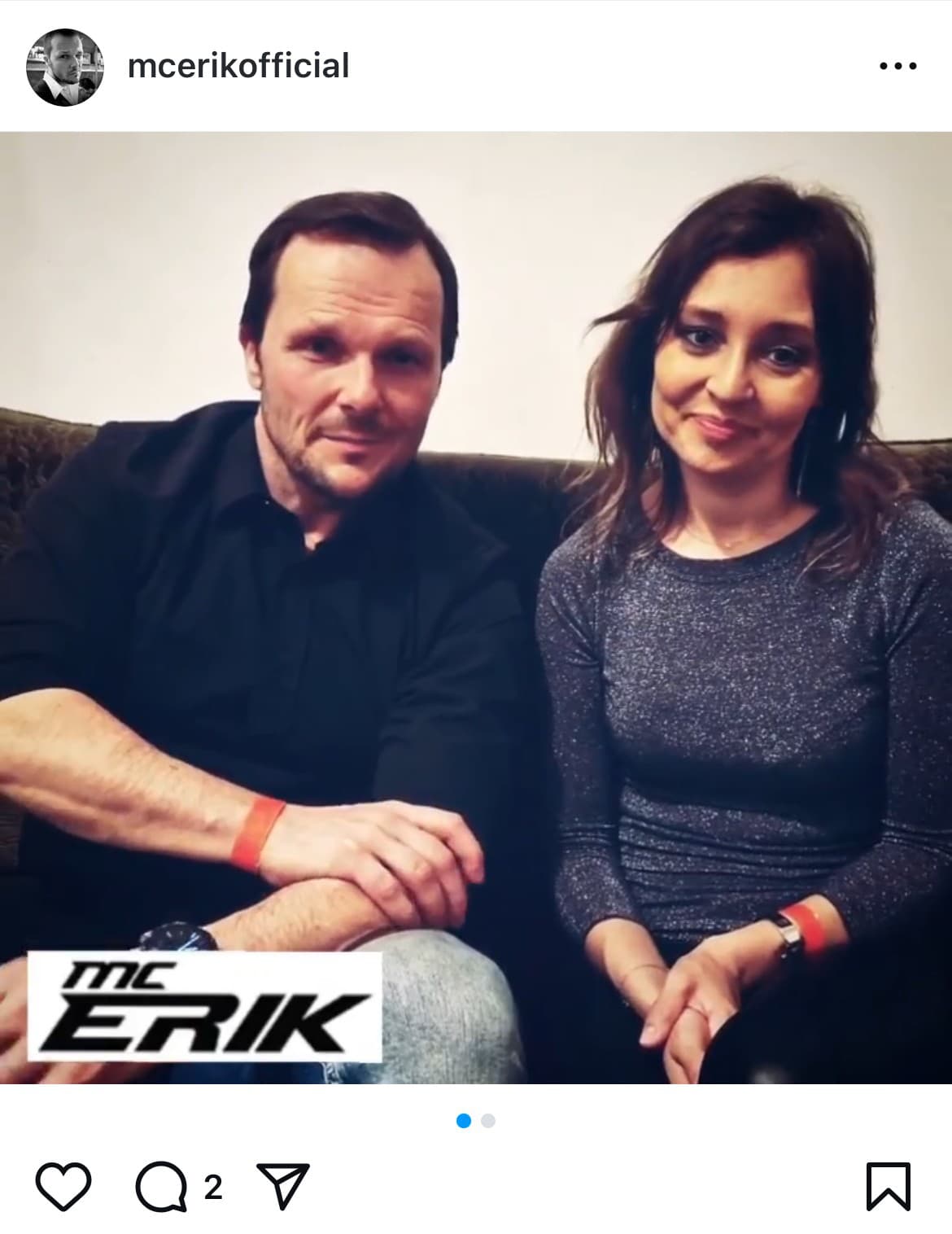 Erik Aresta aktuálne vystupuje s Ivanou Poláčkovou. Spoločne majú projekt MC Erik a Ivana.