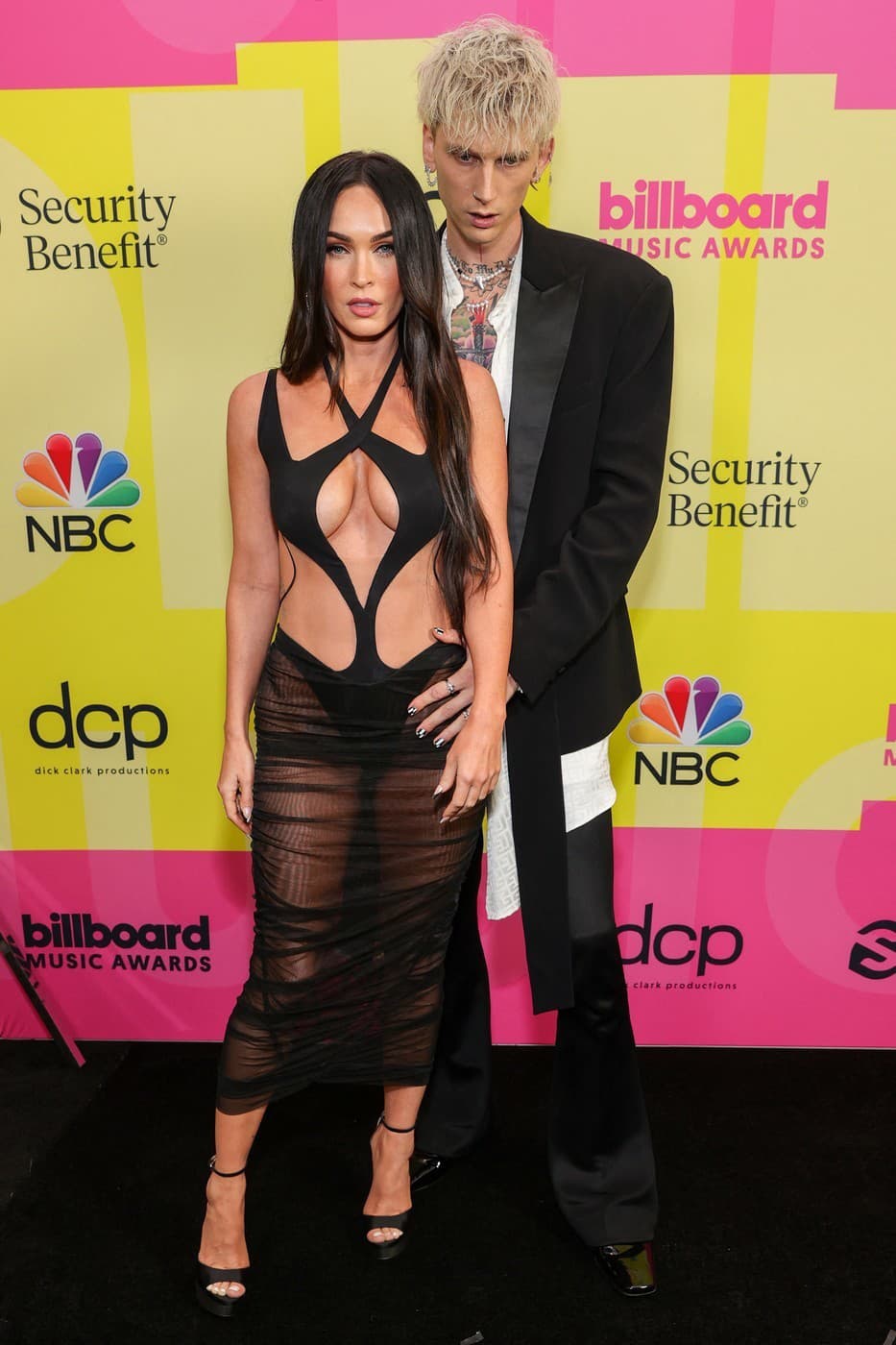 Megan Fox v roku 2021 na Billboard Music Awards.