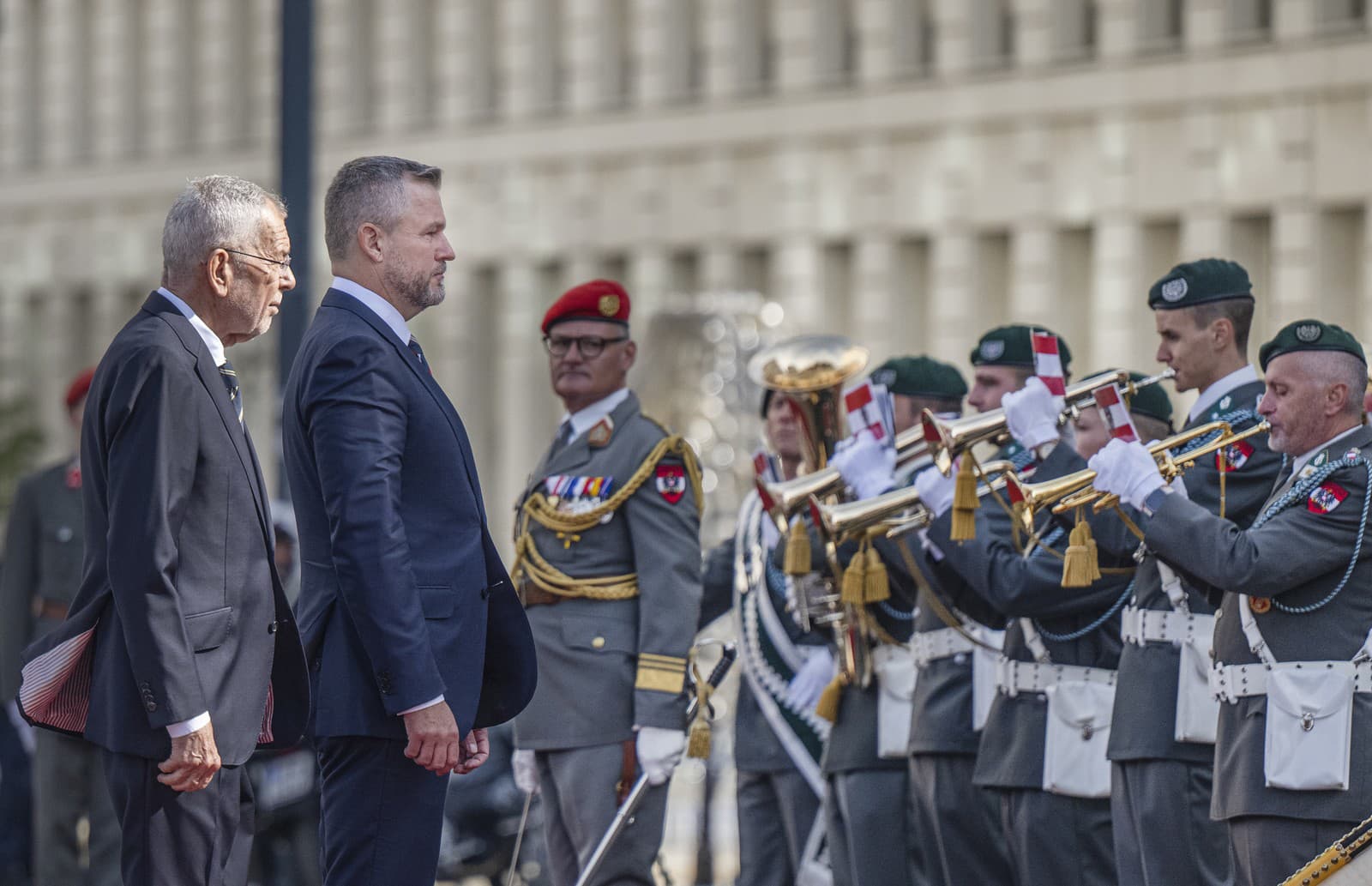 Peter Pellegrini sa vo Viedni stretol s Van der Bellenom.