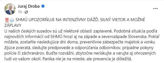 Predpovede sa zhoršujú, situácia