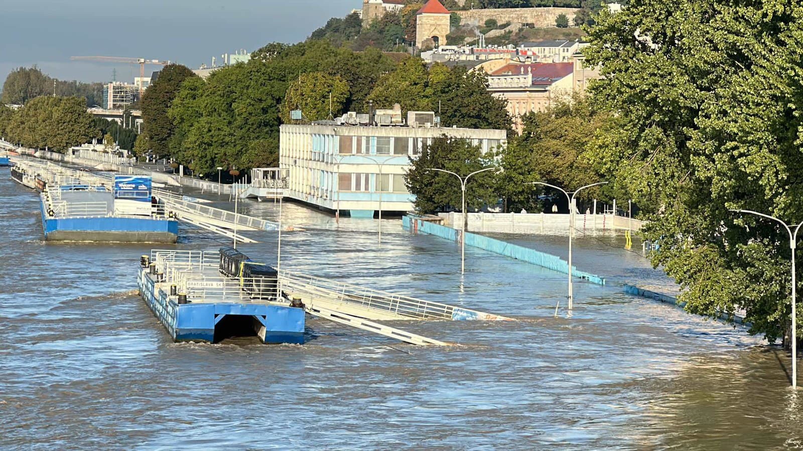 FOTOREPORTÁŽ Dunaj v Bratislave