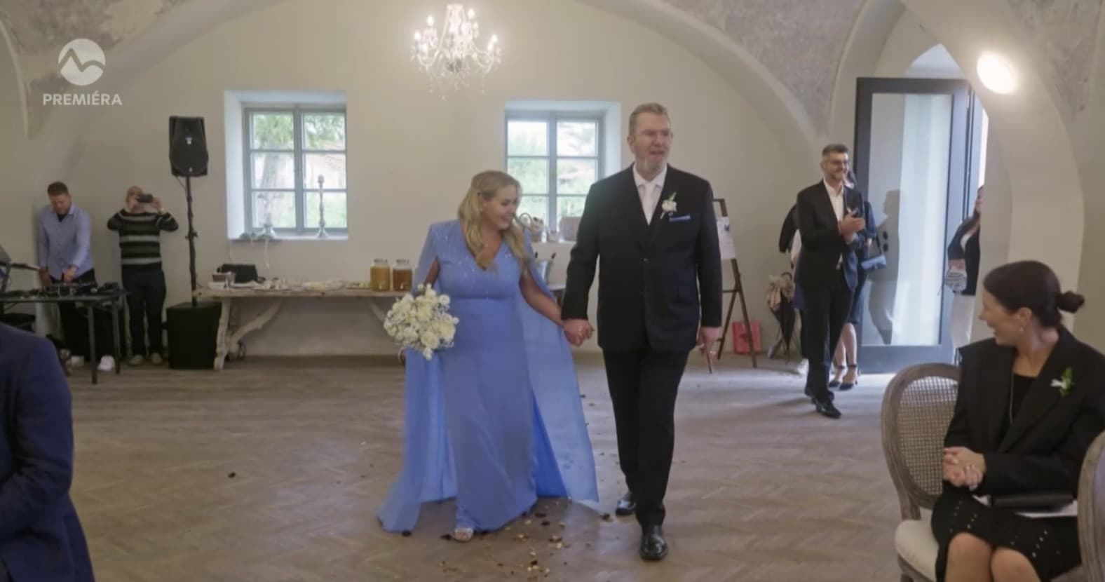 Svadba Richarda Müllera a Vandy Wolfovej
