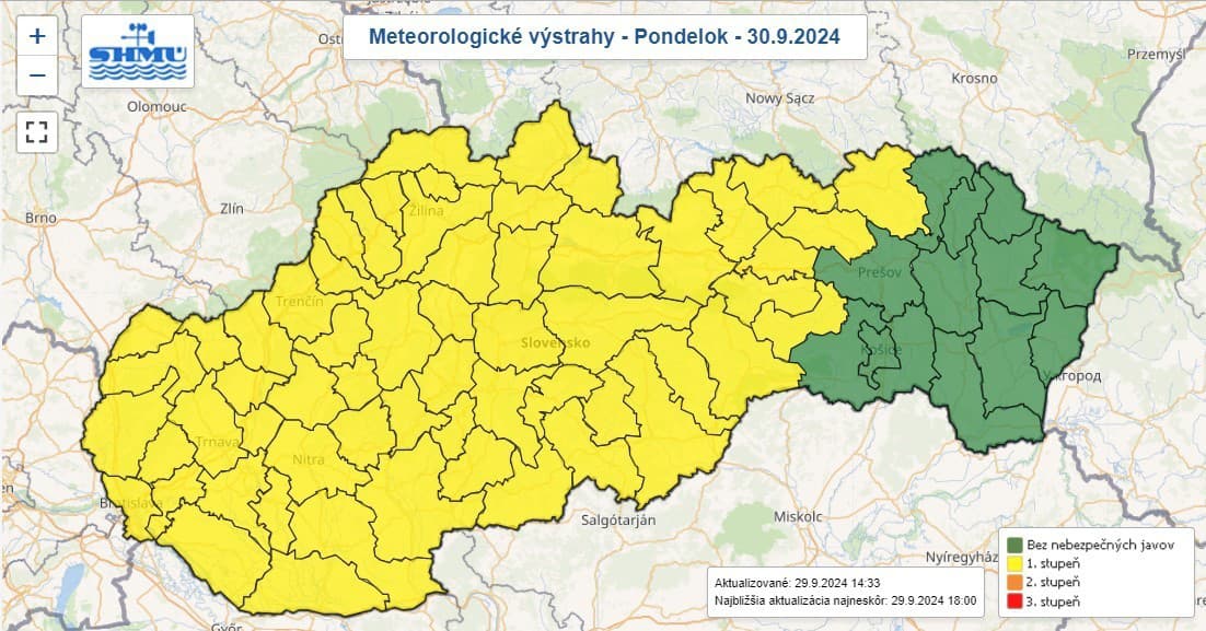 Prichádza prvý mráz: Zasiahne