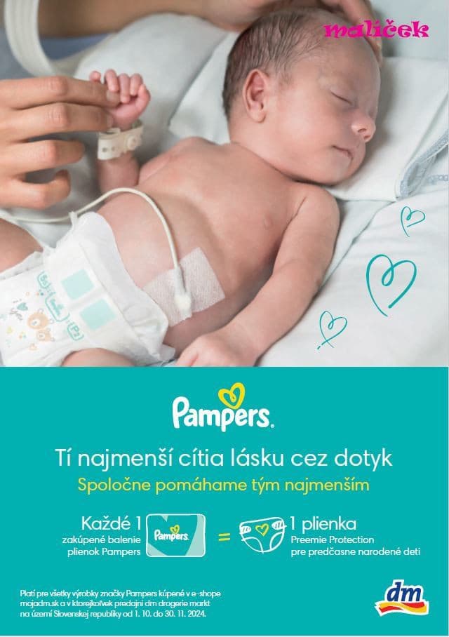 PAMPERS A OZ MALÍČEK