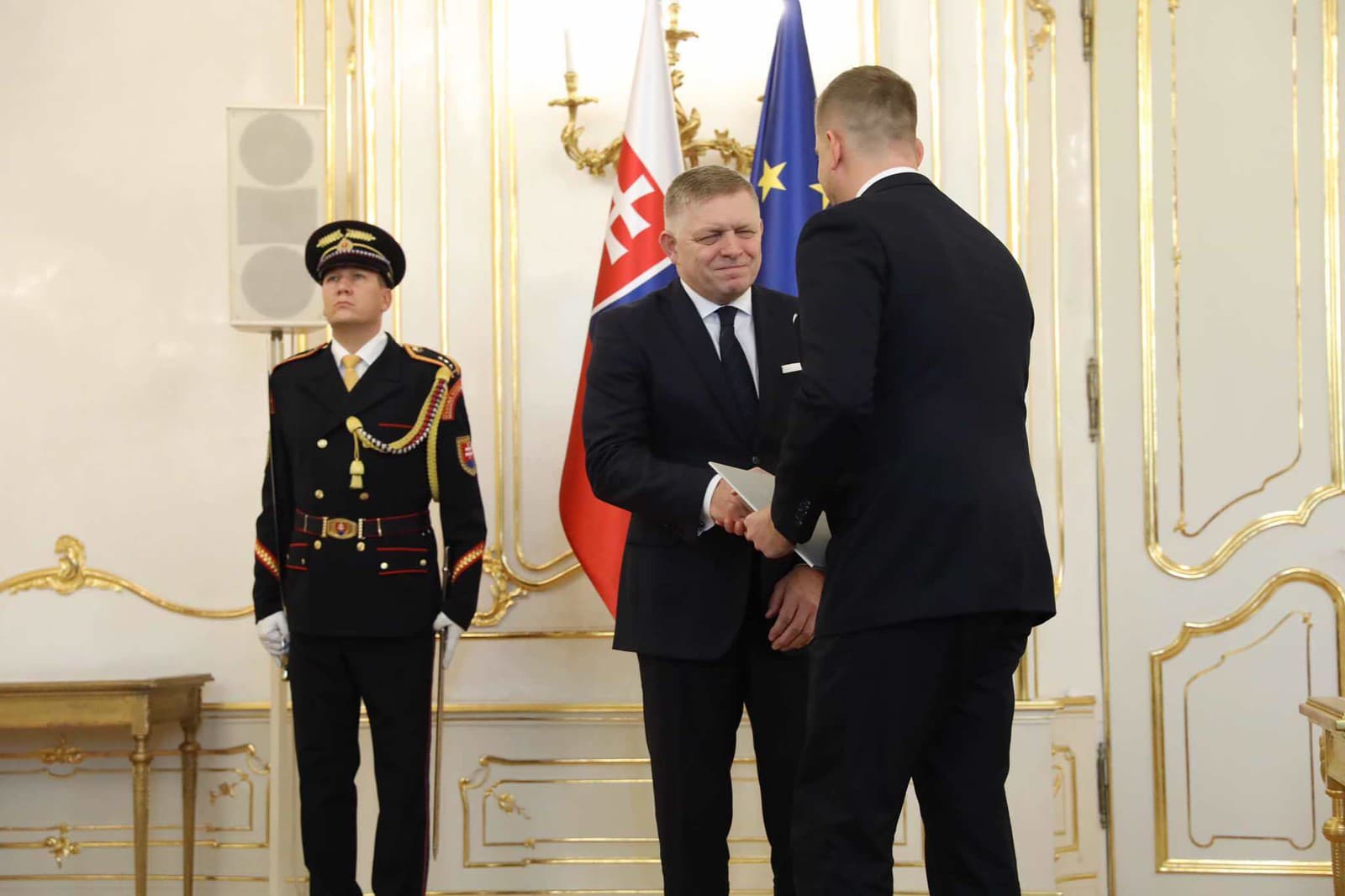 Robert Fico a Kamil Šaško