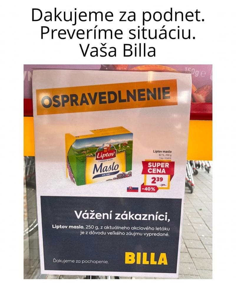 Nákupné šialenstvo? Akciové MASLO