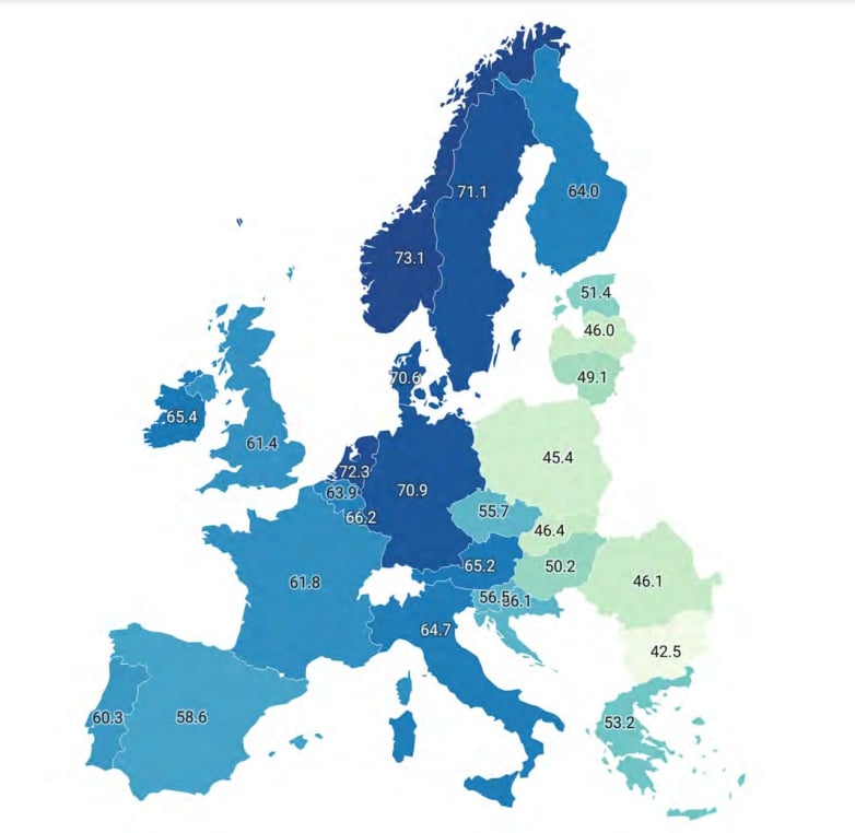 Index pripravenosti na zdravotnú starostlivosť 2023: celkové výsledky