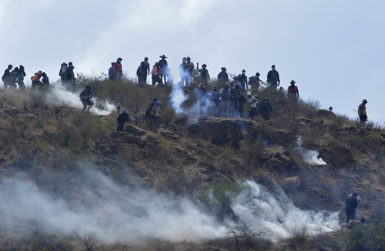 Nepokoje v Bolívii.