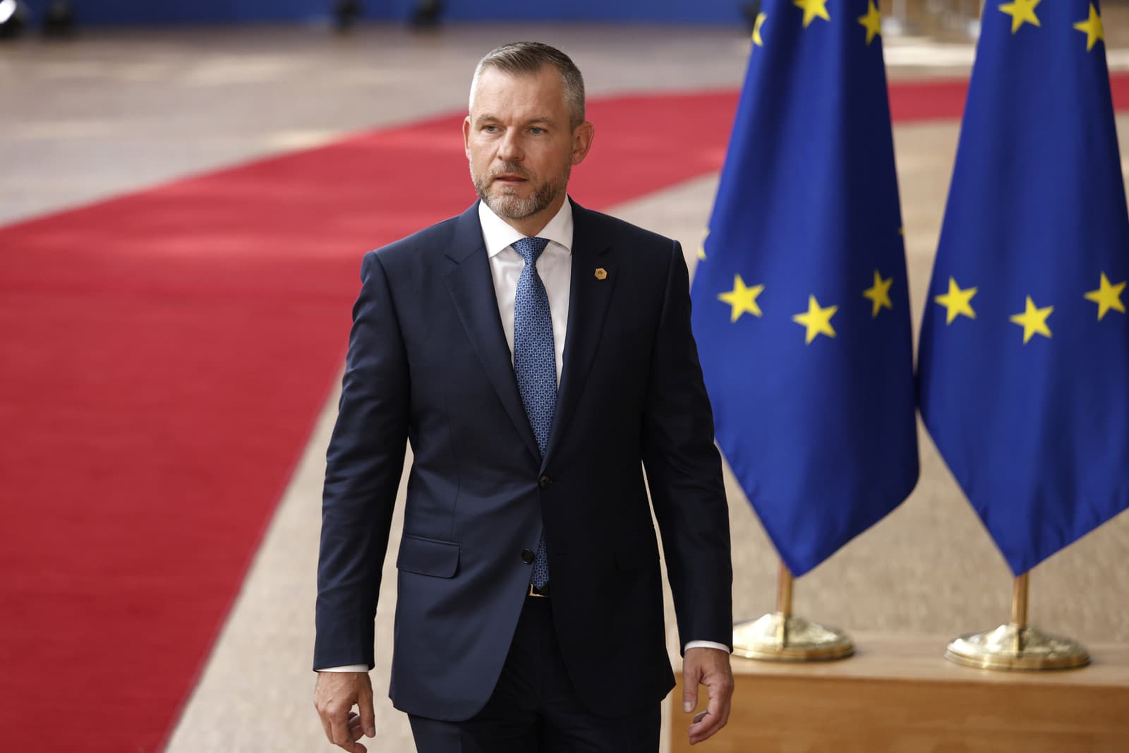 Peter Pellegrini prichádza na neformálny summit hláv štátov a vlád krajín Európskej únie v Bruseli