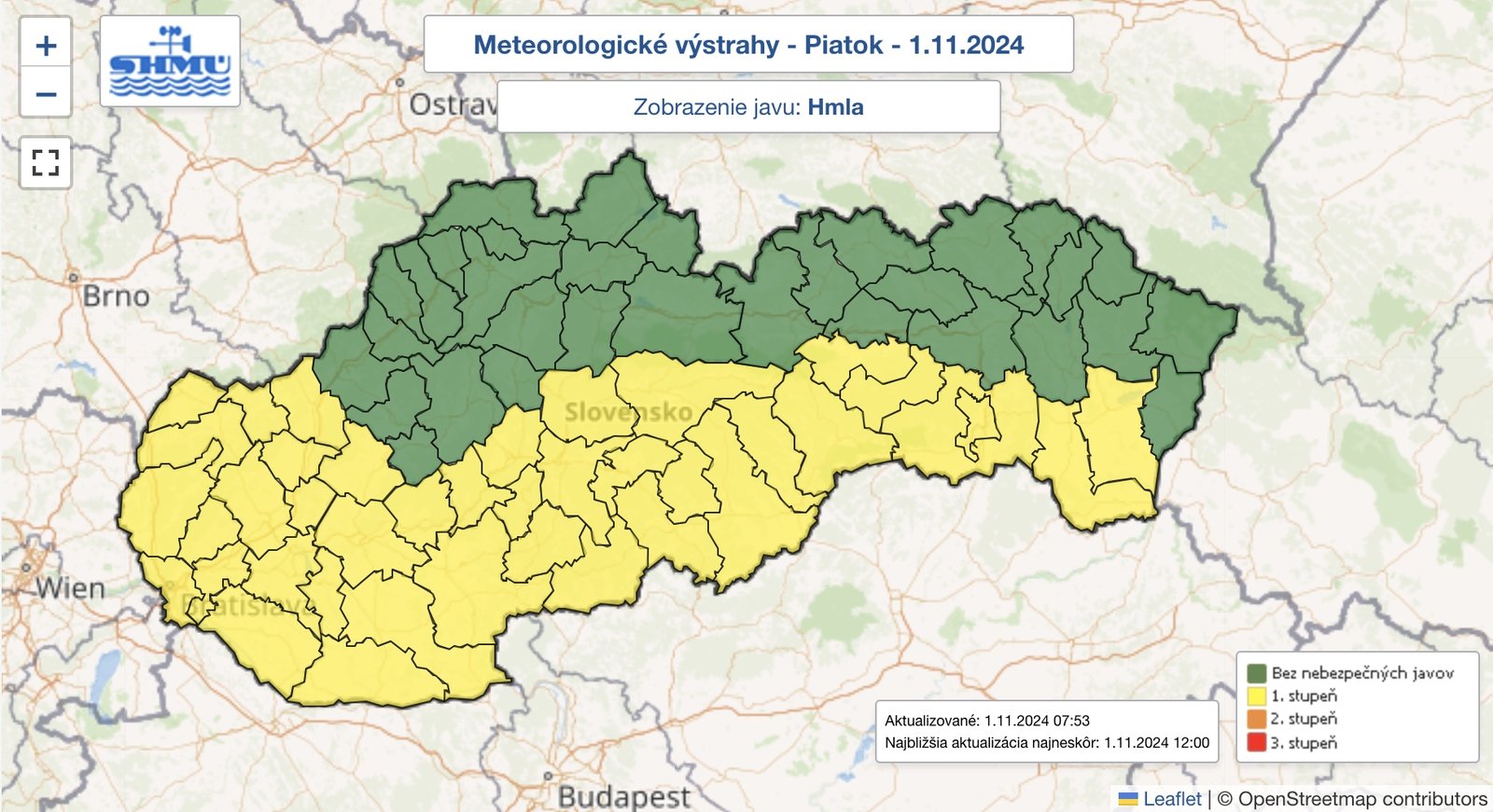 Meteorológovia vydali výstrahy: Hmla