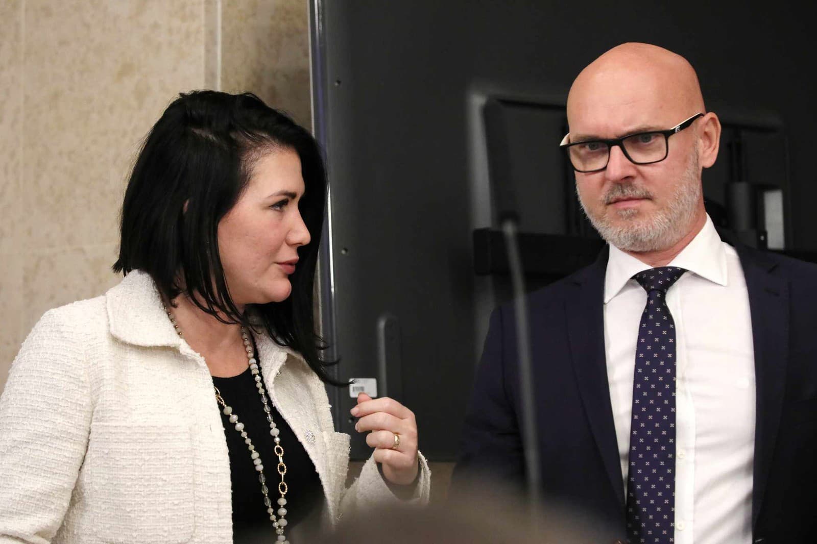 Jana Bittó Cigániková a Branislav Gröhling