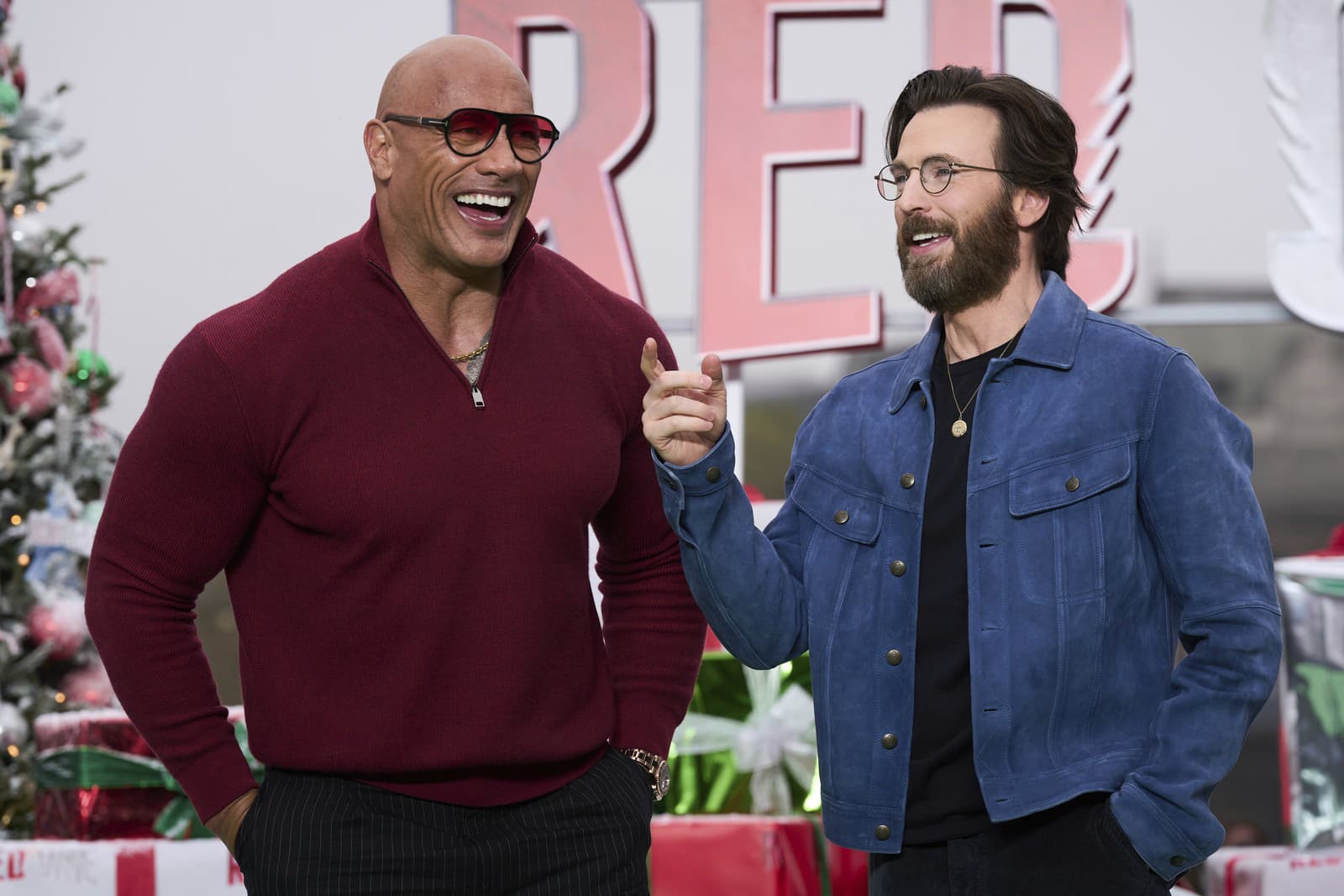 Dwayne Johnson, Chris Evans