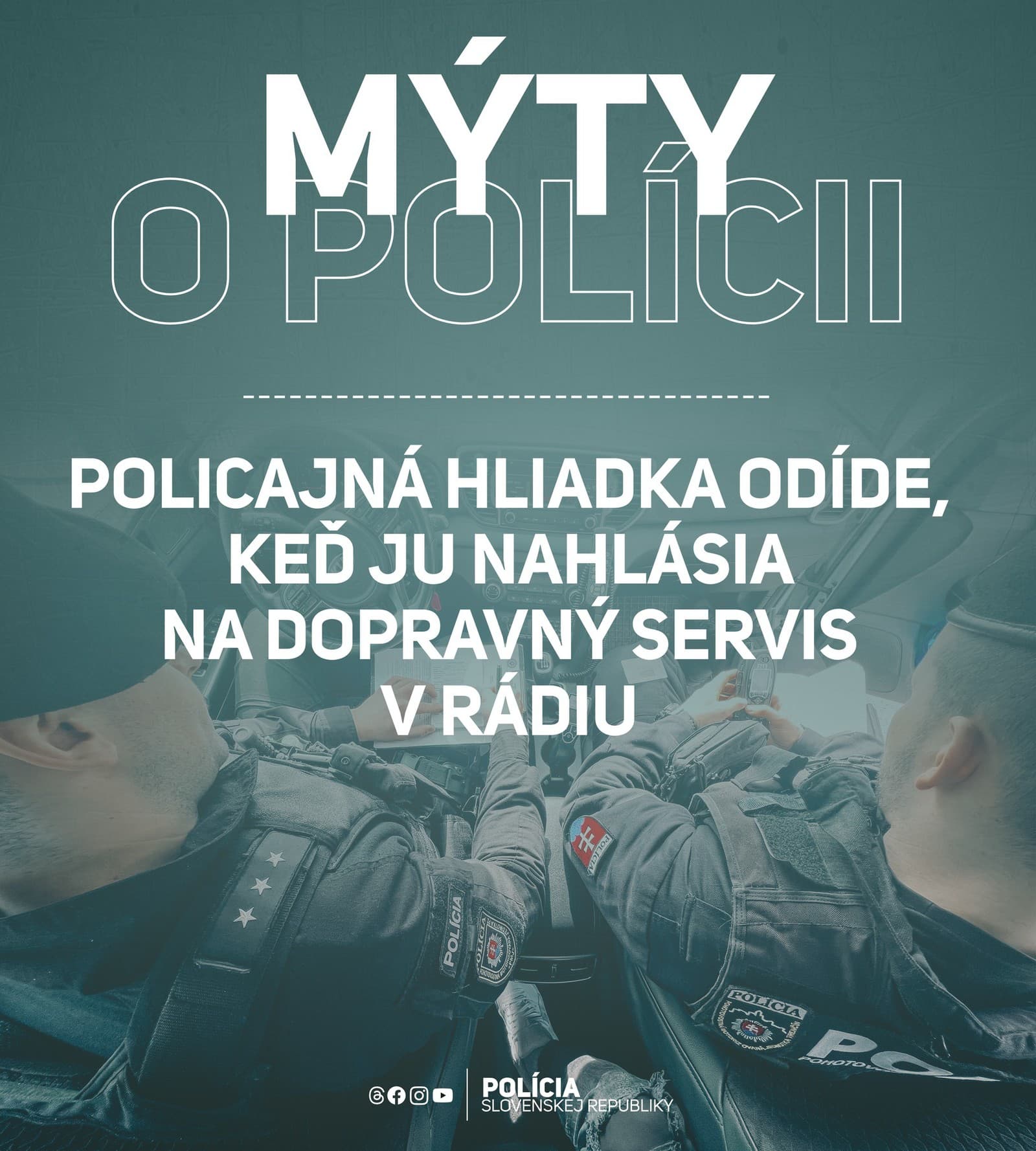 Policajti ťa bez dôvodu