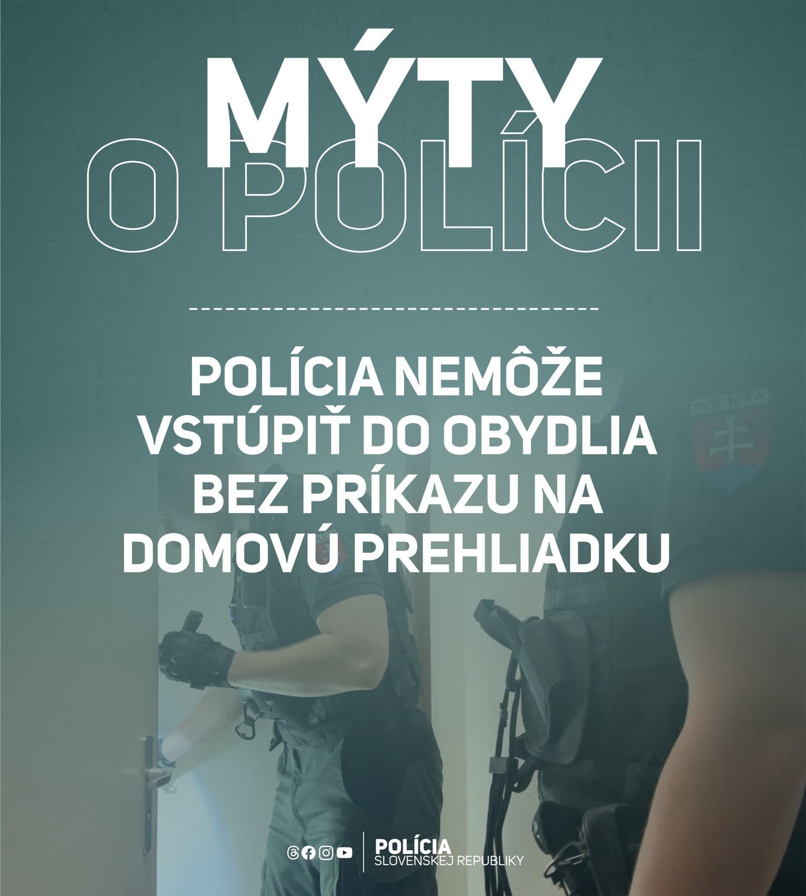 Policajti ťa bez dôvodu