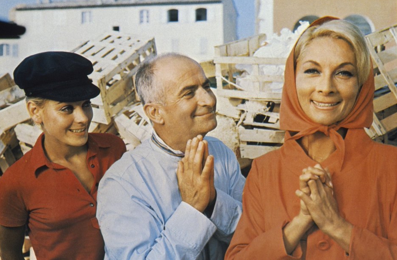 Geneviève Grad, Louis de Funès, Claude Gensac