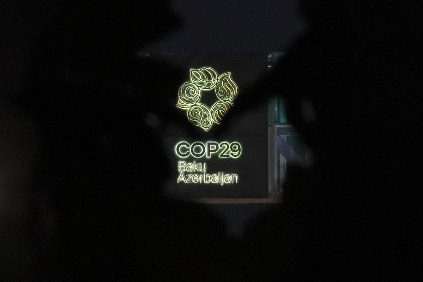 Logo Klimatickej konferencie OSN COP 29 v Baku.