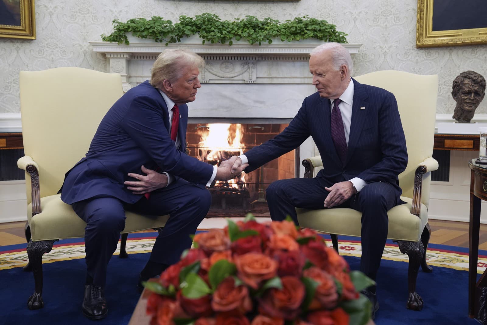 Americký prezident Joe Biden prijal v Bielom dome Donalda Trumpa.