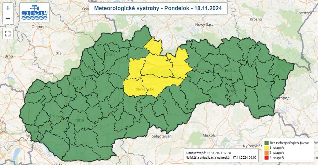 Veľká zmena počasia: Do