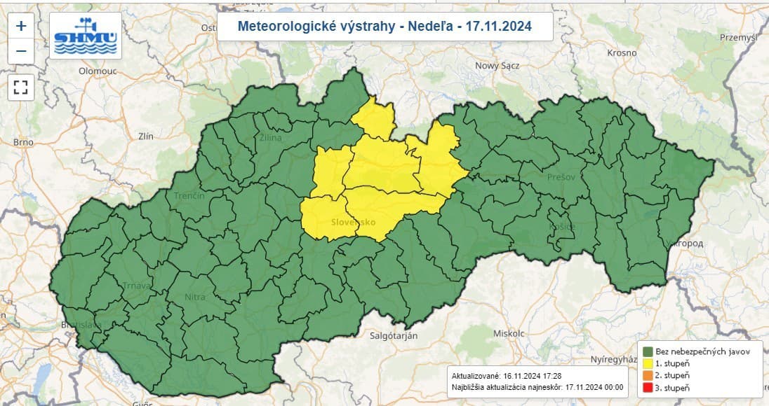 Veľká zmena počasia: Do