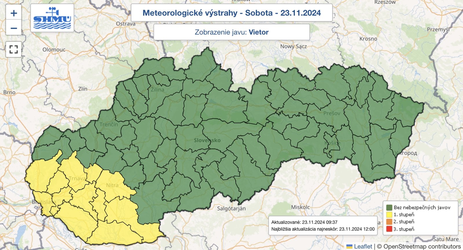 Meteorológovia upozorňujú na silnejší