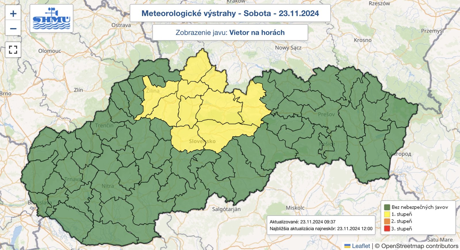 Meteorológovia upozorňujú na silnejší