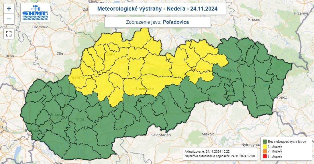 Pozor na cestách! Na