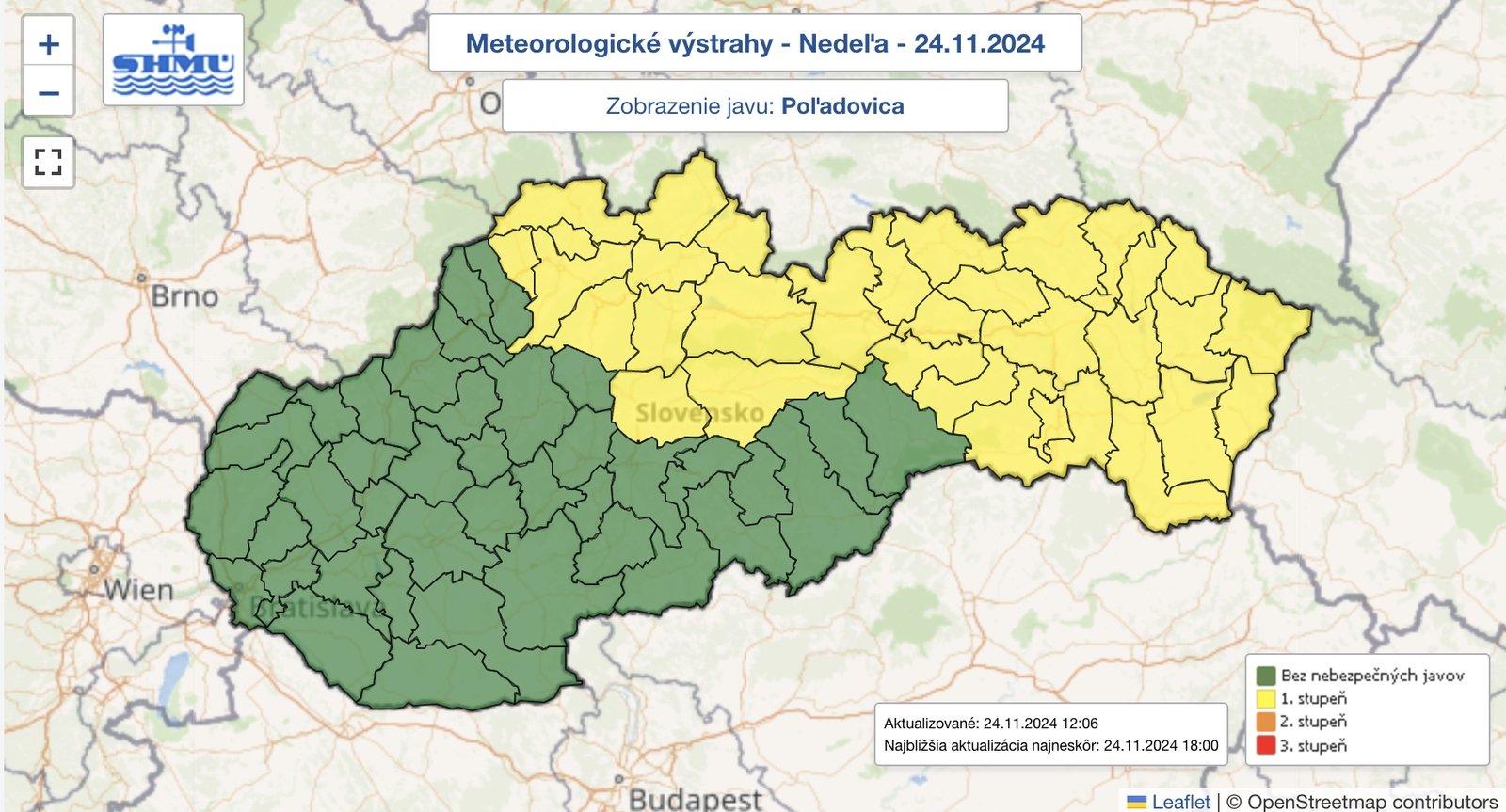 Vodiči, POZOR! V týchto