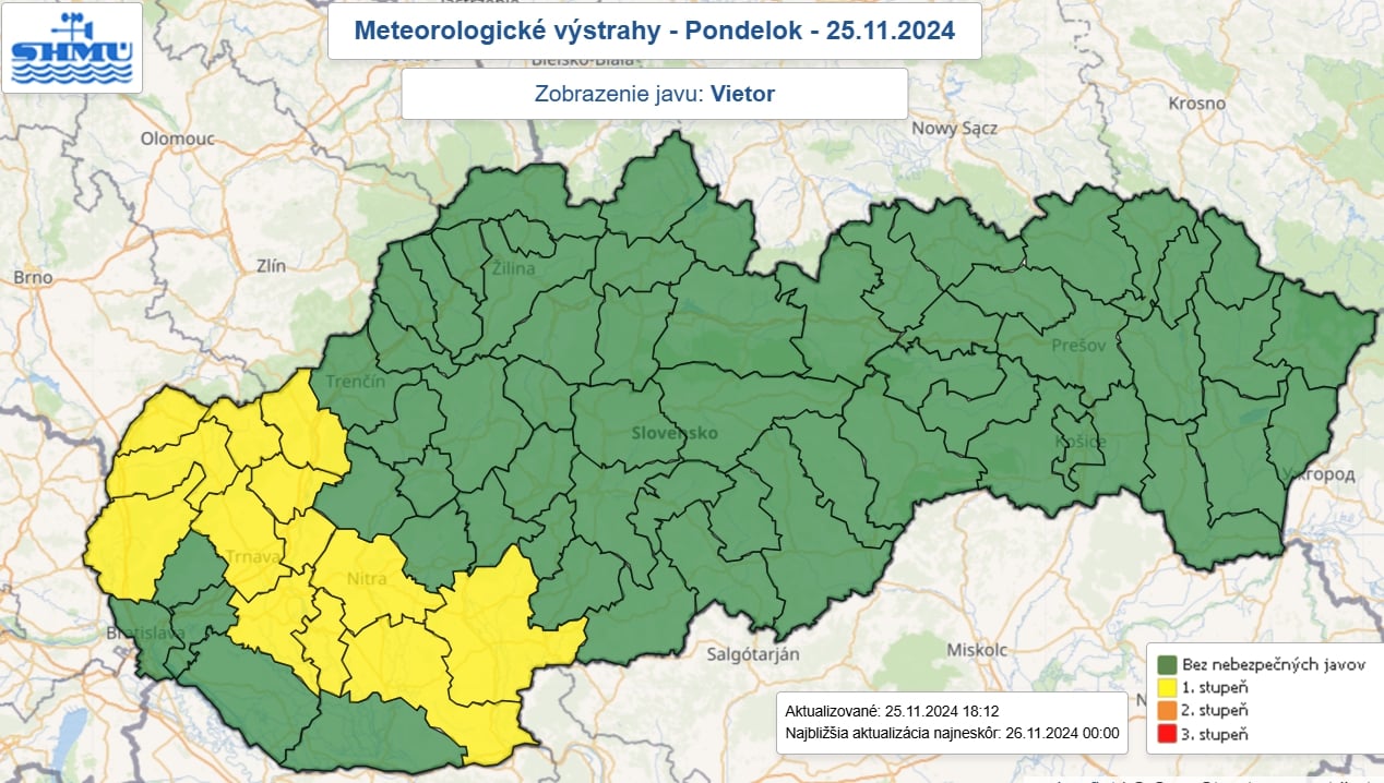 V noci platia na