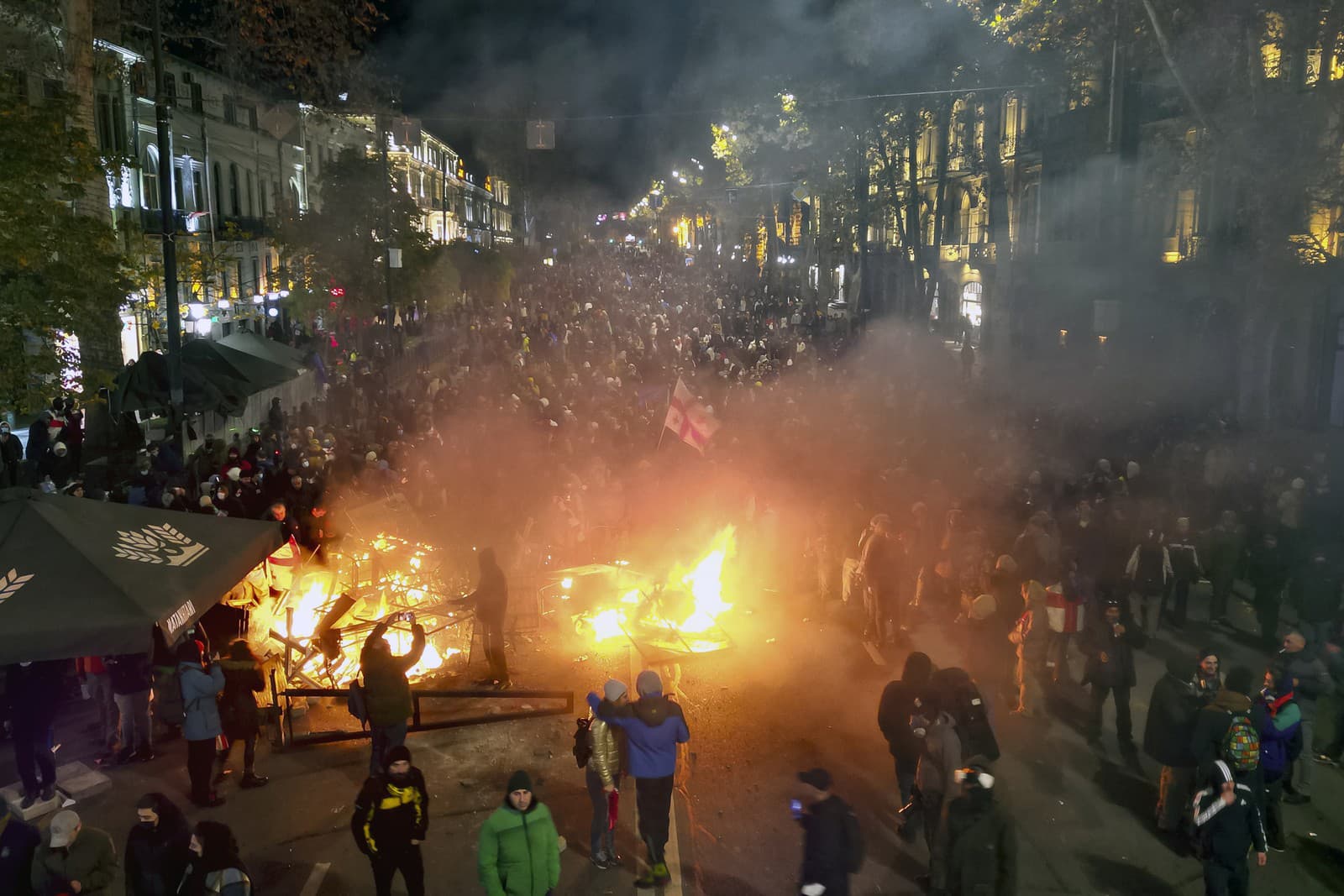 Napätie v Gruzínsku eskaluje!