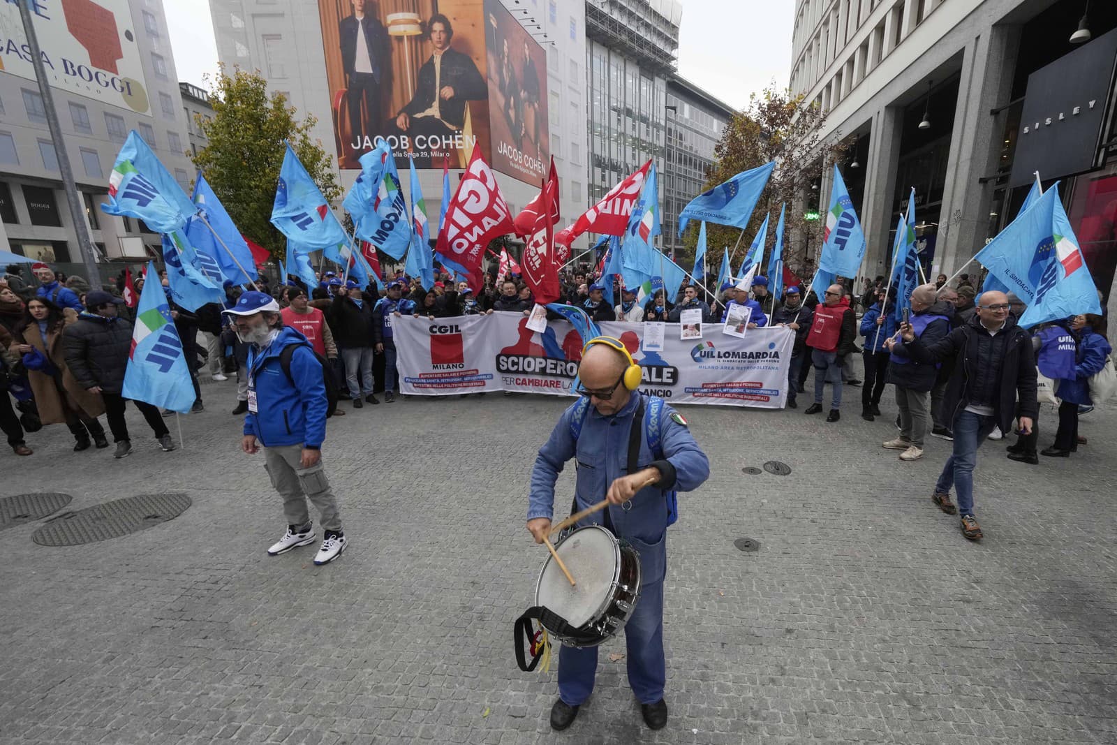 Celoštátny štrajk v Taliansku