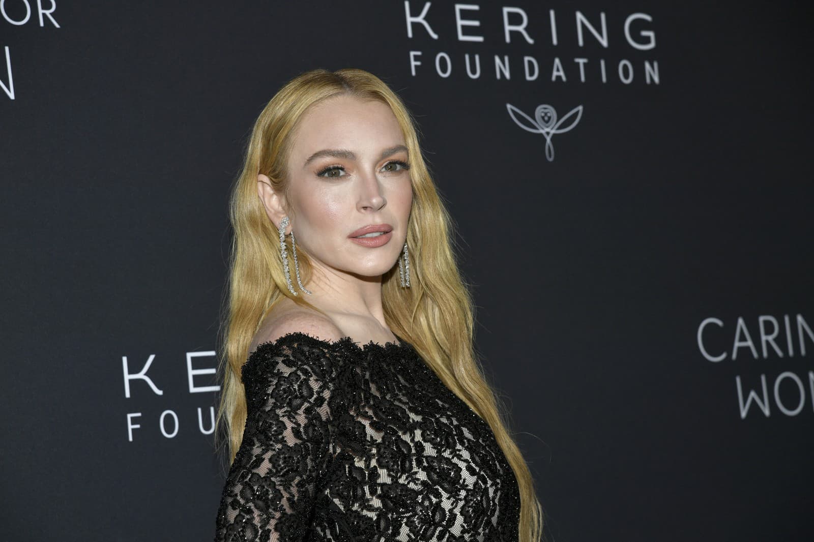 Herečka Lindsay Lohan.