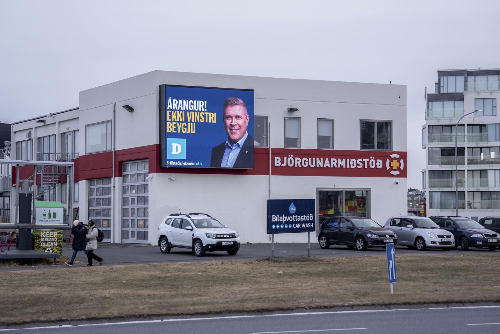 Na Islande sa konali