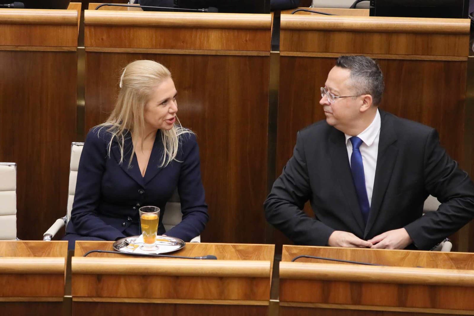 Denisa Saková a Ladislav Kamenický