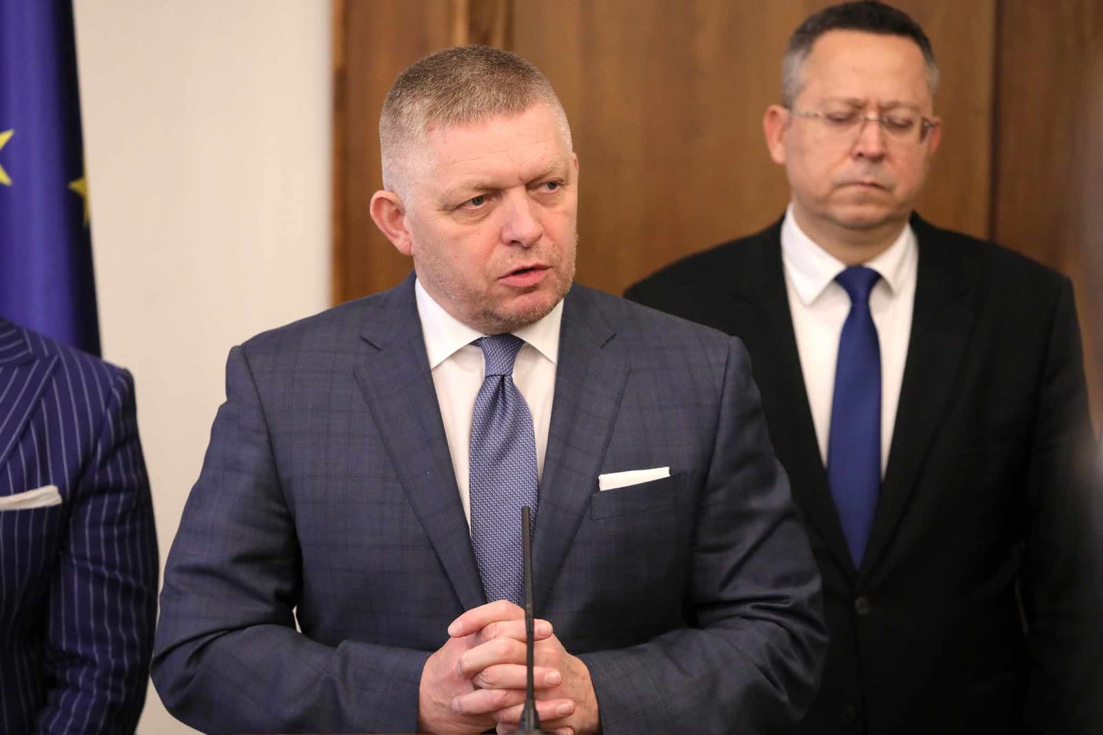 Robert Fico, Matúš Šutaj Eštok, Ladislav Kamenický a Andrej Danko