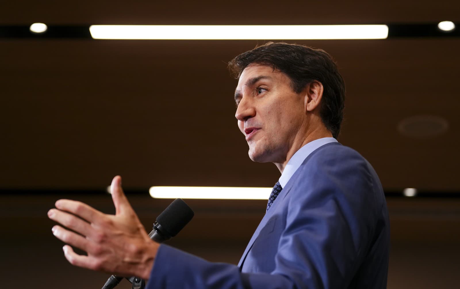 Kanadský premiér Justin Trudeau.