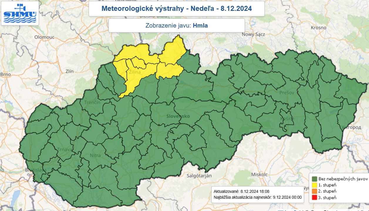 V niektorých okresoch na