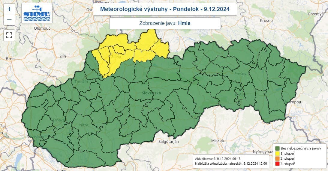 V niektorých okresoch na