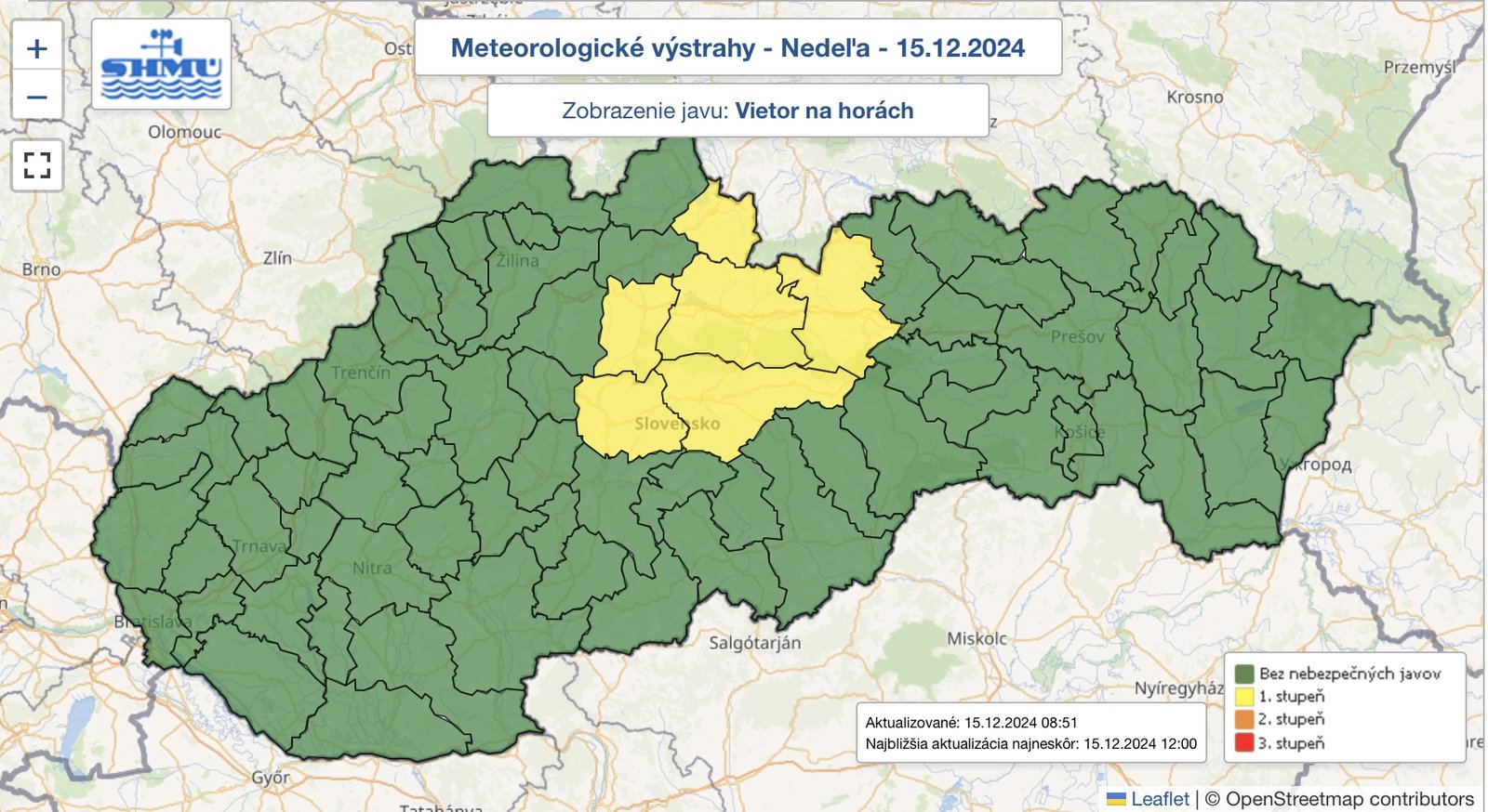 AKTUÁLNE Slovensko zasiahlo sneženie!