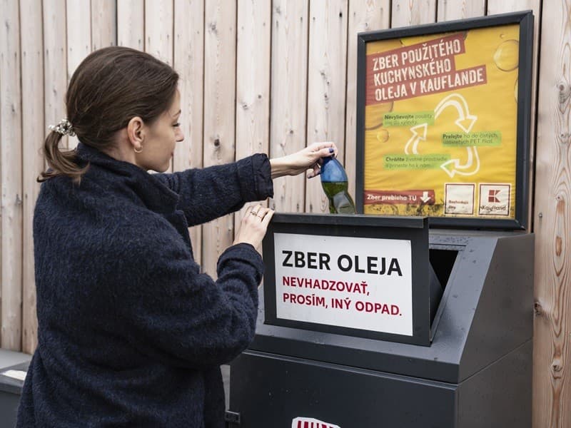 Kuchynský olej doma nevylievajte